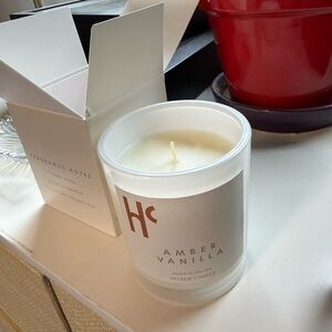 Hillside Candle Amber Vanilla soy candle